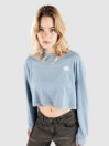 Vans Oval Wash Relax Crop Long Sleeve T-Shirt