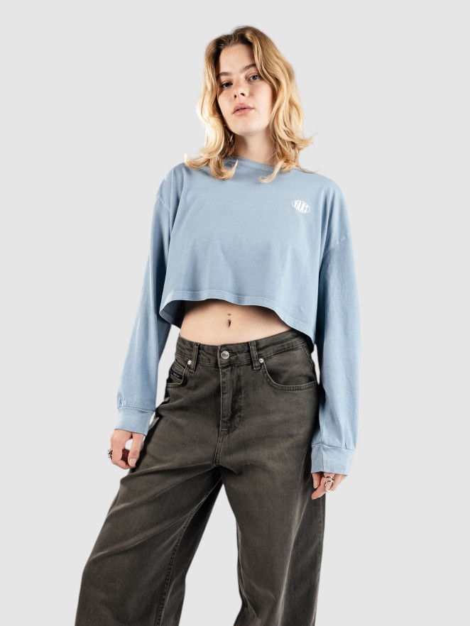 Vans Oval Wash Relax Crop T-Shirt manches longues