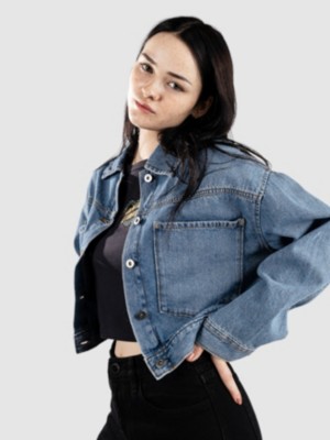 Raynes Denim Crop Chaqueta