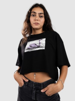 Swan Ss Relax Crop Camiseta