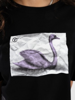 Swan Ss Relax Crop Camiseta