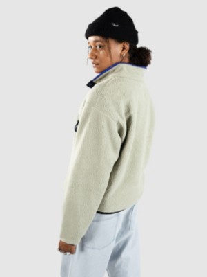 Helvetia II Cropped Half Snap Fleece Sweatjacke