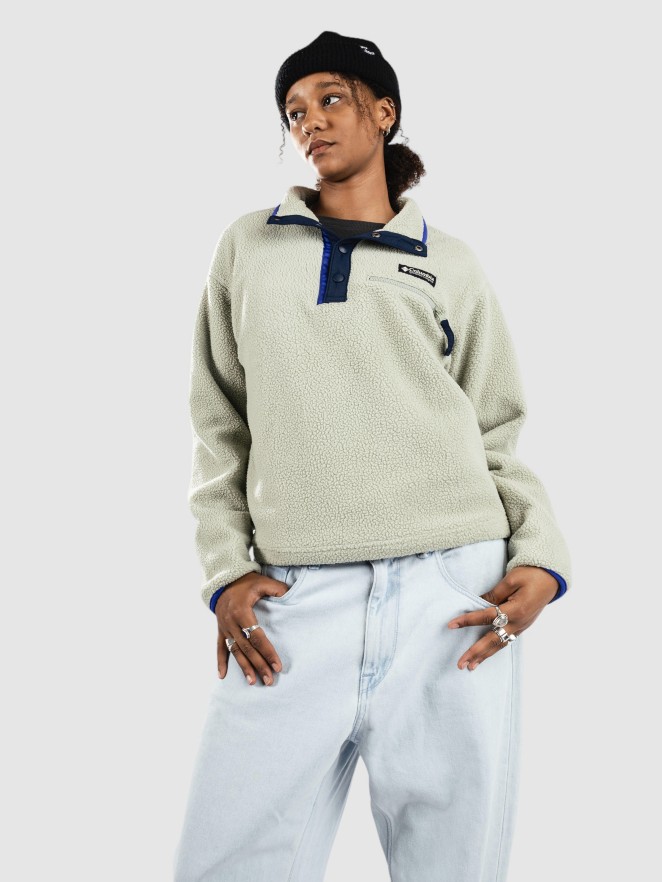 Columbia Helvetia II Cropped Half Snap Fleece Sweat à capuche zippé