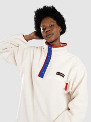 Helvetia II Cropped Half Snap Fleece Vetoketjullinen Huppari