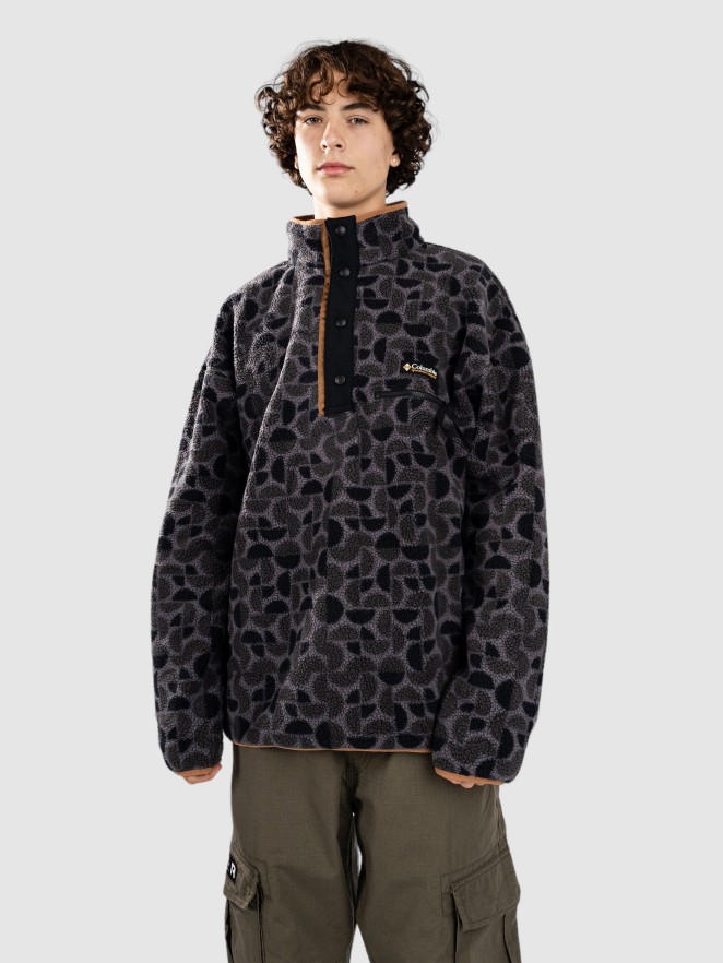 Columbia Helvetia II Printed Half Snap Fleece Zip Hoo