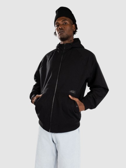 Blouson Canvas OXBOW JOAO – Coton Laminé, Capuche Polaire, Poches Pratiques | Veste Hiver 2025 éco-responsable