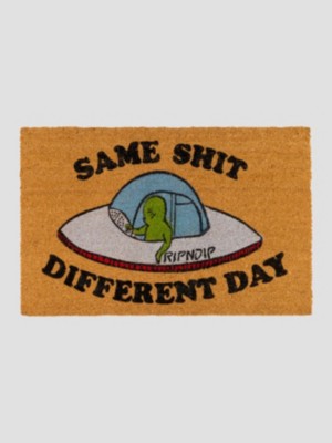 Same Shirt Different Day Door Mat