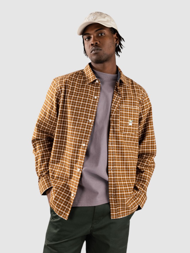 HUF Echo Oxford Plaid Shirt