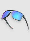 Oakley Castel Matte Silver/Blue Colorshift Solglasögon