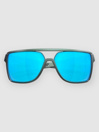 Oakley Castel Matte Silver/Blue Colorshift Solglasögon