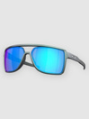 Oakley Castel Matte Silver/Blue Colorshift Solglasögon