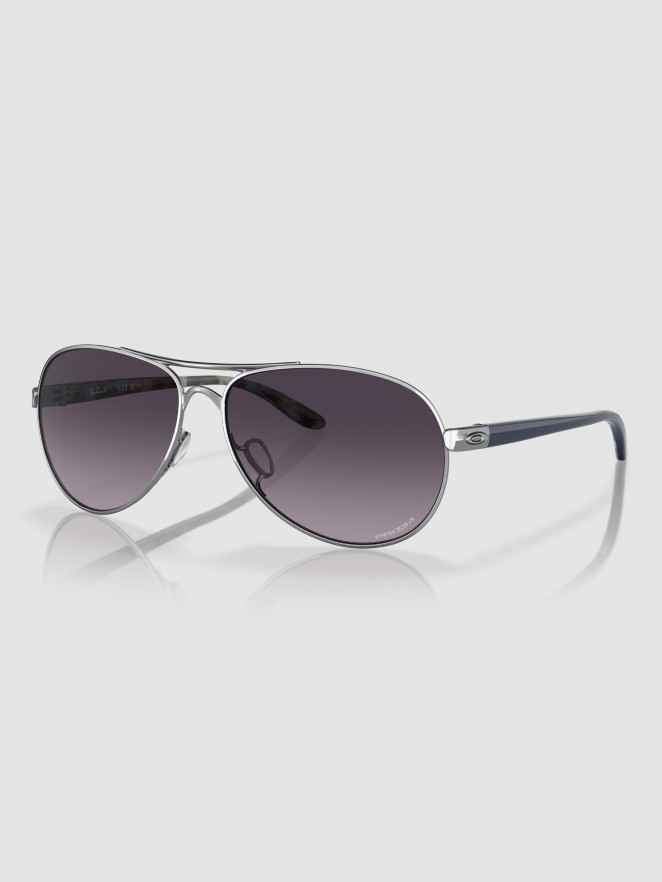 Oakley Feedback Polished Chrome Sonnenbrille