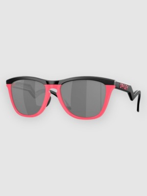 Frogskins Hybrid Matte Black/Neon Pink Solglas&ouml;gon