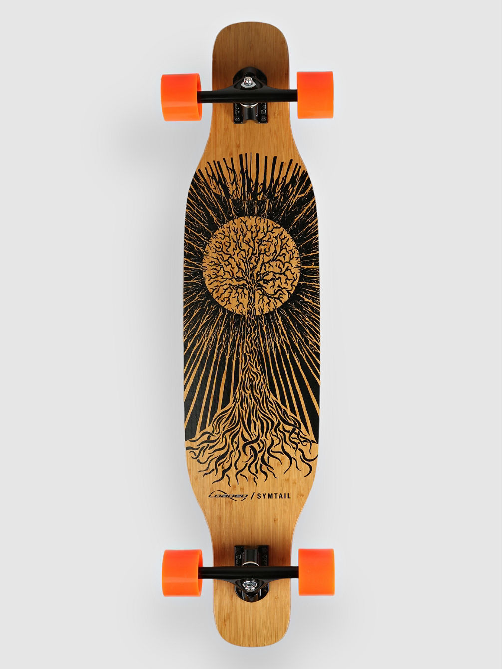 Symtail 8.75&amp;#034; x 39.5&amp;#034; Flex 2 Longboard Completo
