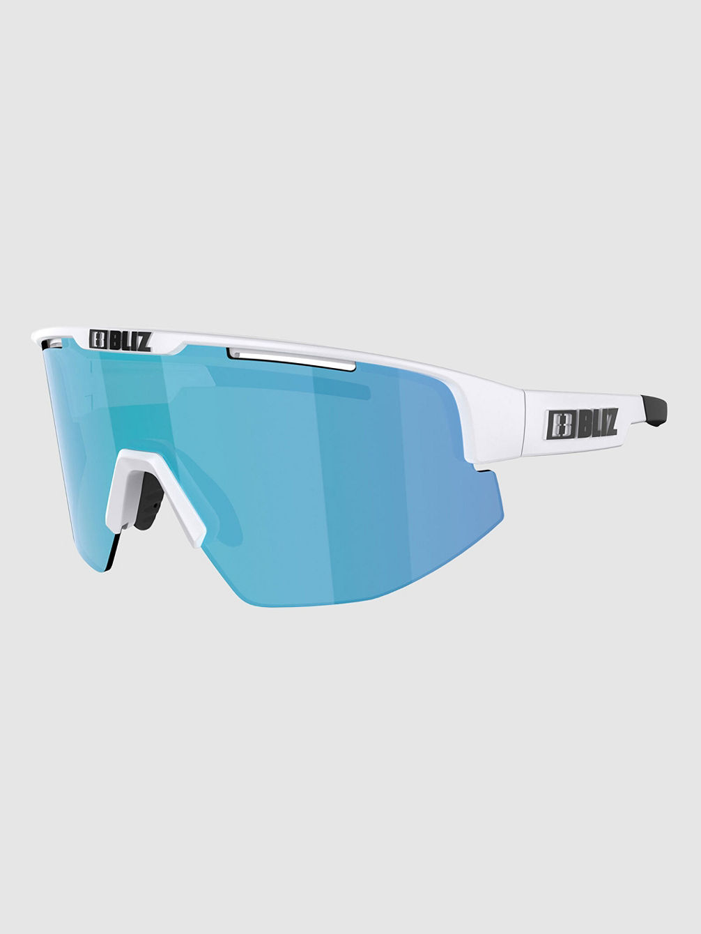 Matrix Shiny White Sunglasses