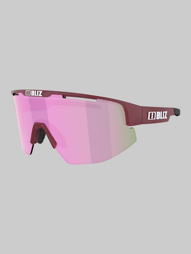 BLIZ Active Eyewear Matrix Small Matt Burgundy Lunettes de soleil