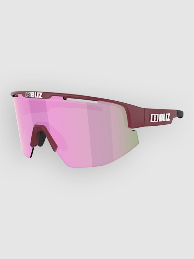 BLIZ Active Eyewear Matrix Small Matt Burgundy Sunglasses