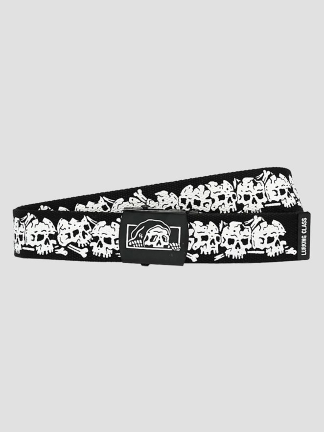 Lurking Class Skull Web Belt