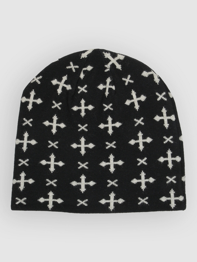 Sheisty Cross Reversible Skull Beanie