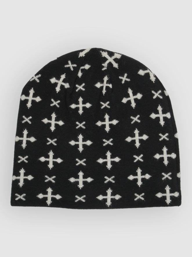 Sheisty Cross Reversible Skull Beanie