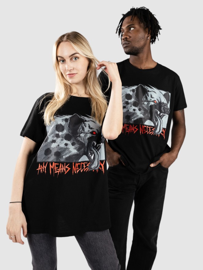 Any Means Necessary Snarl T-Shirt