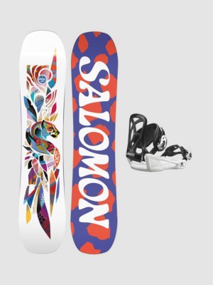 Grace+Goodtime XS black Conjunto de Snowboard