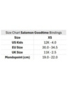 Salomon Grace+Goodtime XS black Kids Snowboardsæt