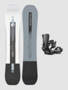 Salomon Sight+Rhythm L black Snowboard Set