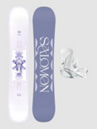 Salomon Lotus+Spell M white Set da Snowboard