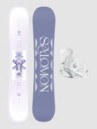 Salomon Lotus+Spell M white Set da Snowboard