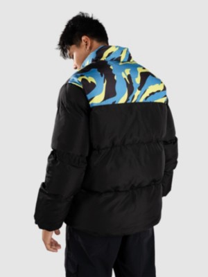 Black Tigra Pattern Chest Puffer Bunda