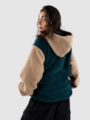 Fern Cut And Sew Sherpa Hoodie Bunda