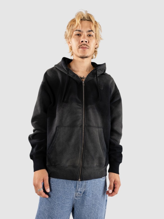 Ninth Hall Spray Hoddie com fecho