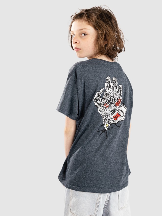 Santa Cruz X Godzilla Mecha Hand Kids T-Shirt