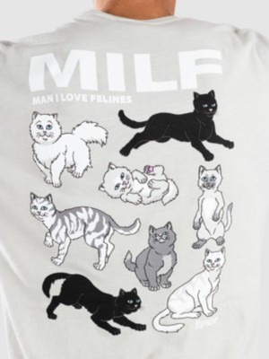 Man I Love Felines Camiseta