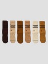 Stance Basic Crew 6 Pack Socks