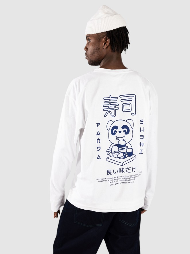 Denim Project Panda Oversized Long Sleeve T-Shirt