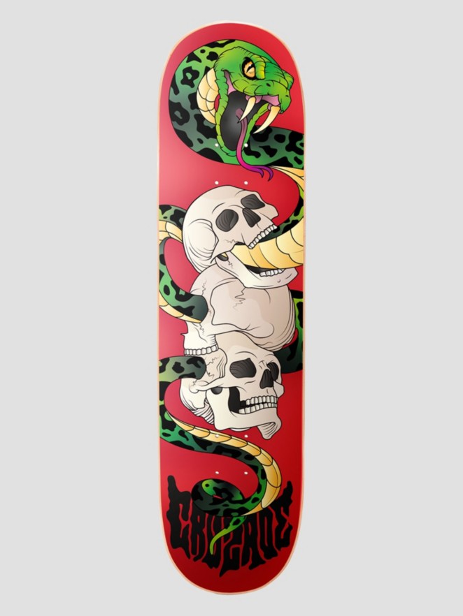 Cruzade Snake 8.25"X31.65" Skateboard Deck