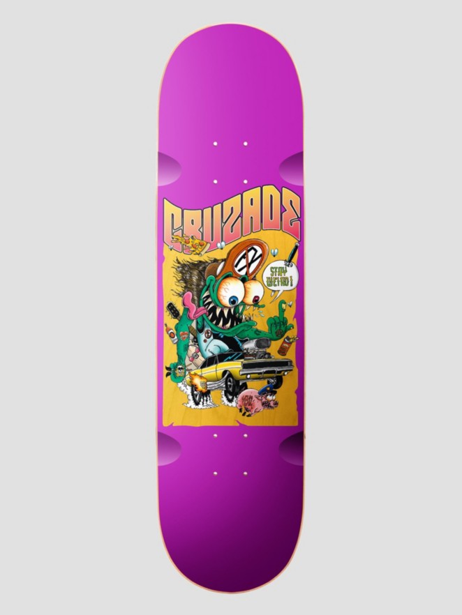 Cruzade Stay Weird 8.25"X31.55" Skateboard Deck