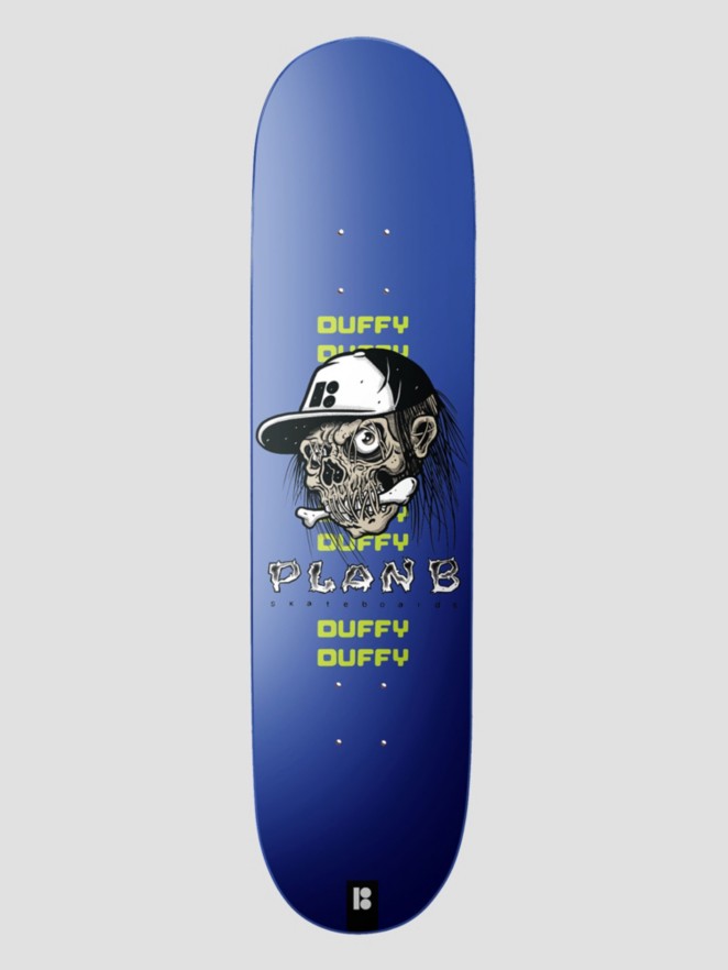 Plan B Blue Skull Duffy 8.25"X32,125" Skateboard De