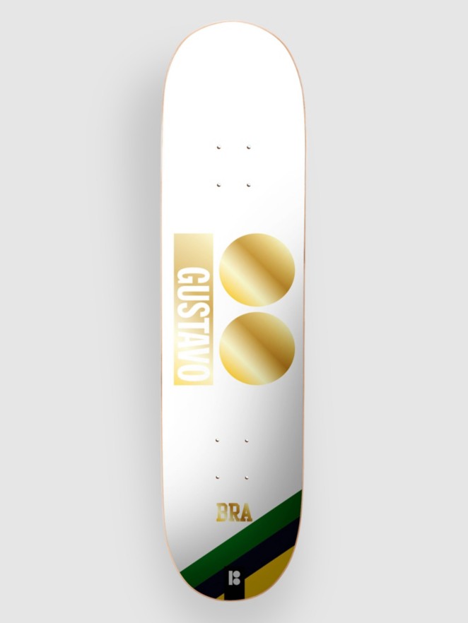 Plan B Podium Gustavo 8.0"X31.33" Skateboard Deck