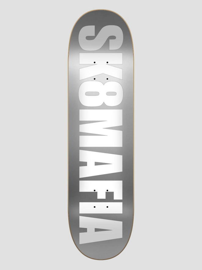 SK8 Mafia Og Logo Silver Foil 8.3″X32″ Skateboard Deck