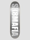 SK8 Mafia Og Logo Silver Foil 8.3"X32" Skateboard Deck