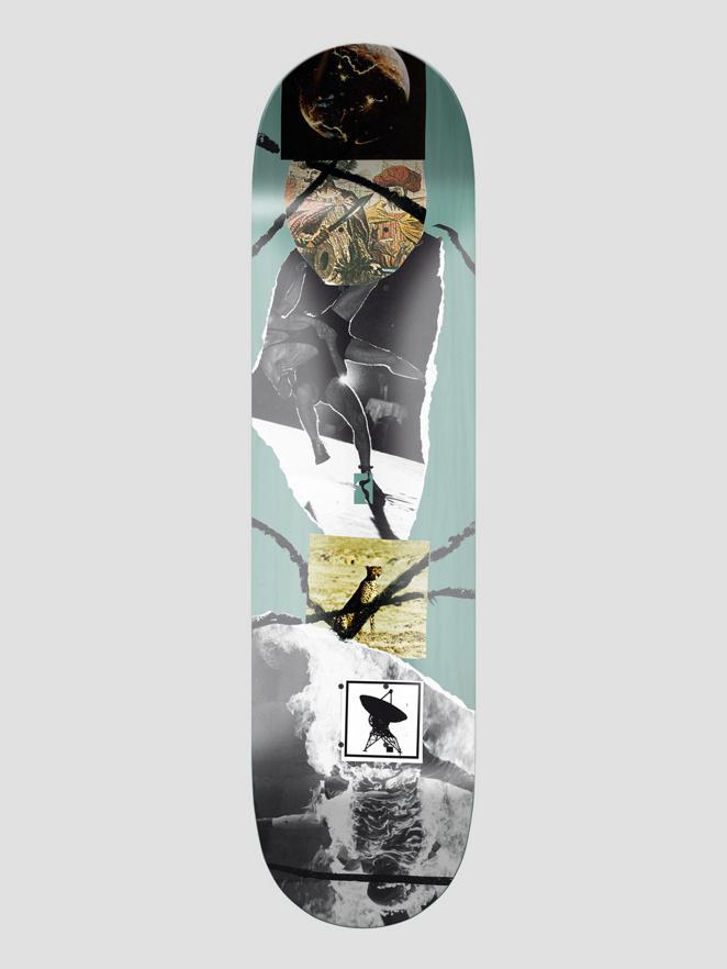 Poetic Collective Wrestle 8.1″ High Concave Skeittilaudan dekki