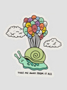 A.LAB Snail Mail Naklejka
