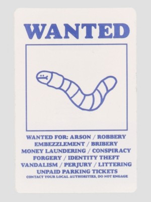 Wanted Sticker