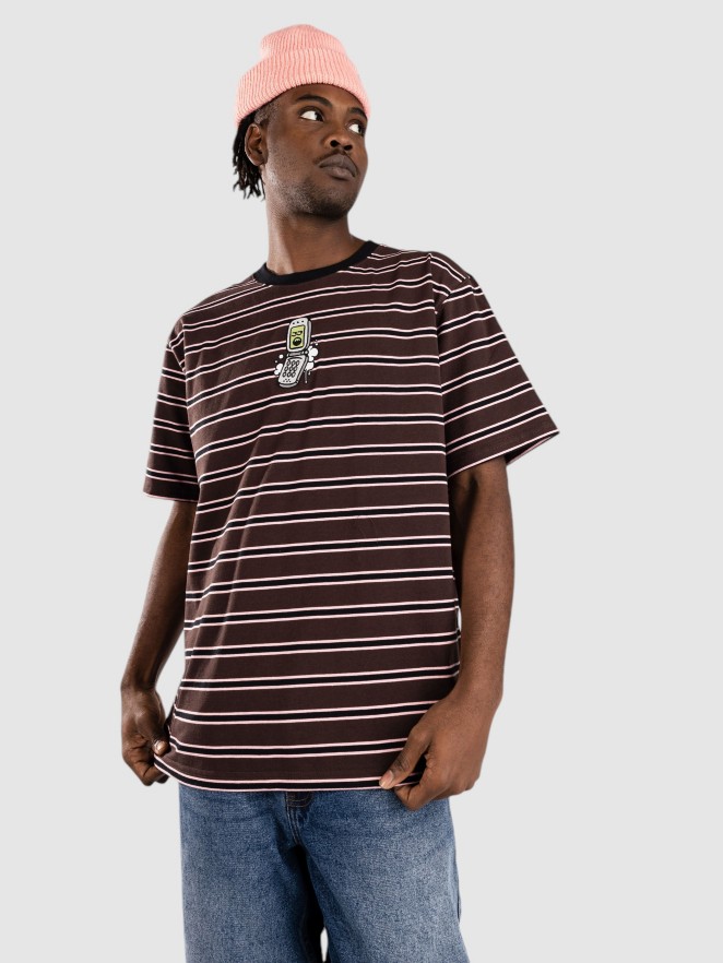 Empyre Too Tired Stripe Knit T-Shirt