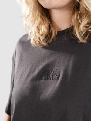 Wavy Square Boyfriend Camiseta