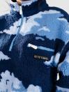Blue Tomato Scenic Landscape Halfzip Half-Zip Fleece Swe