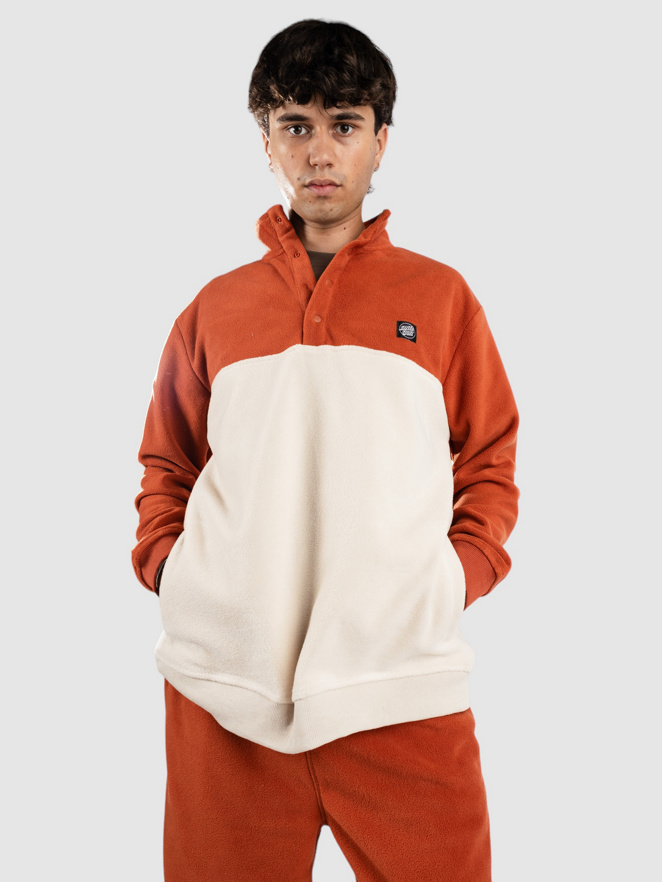 Santa Cruz Opus Dot Label Polar Half-Zip Fleecepullover